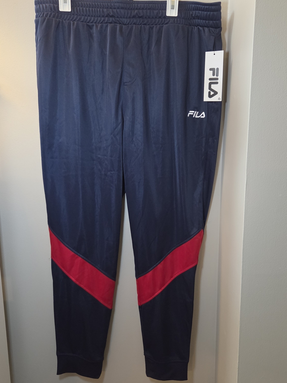 Nwt FILA Suave Mens Track Pant Jogger  Size XL